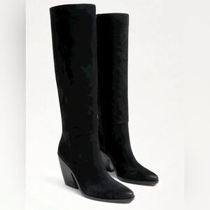Sam Edelman Annabel Black Suede Boot - Sz 8M